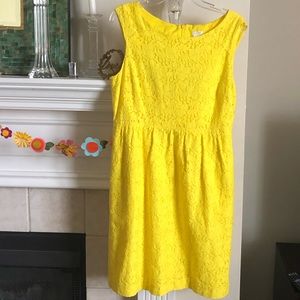 JCrew lace shift dress